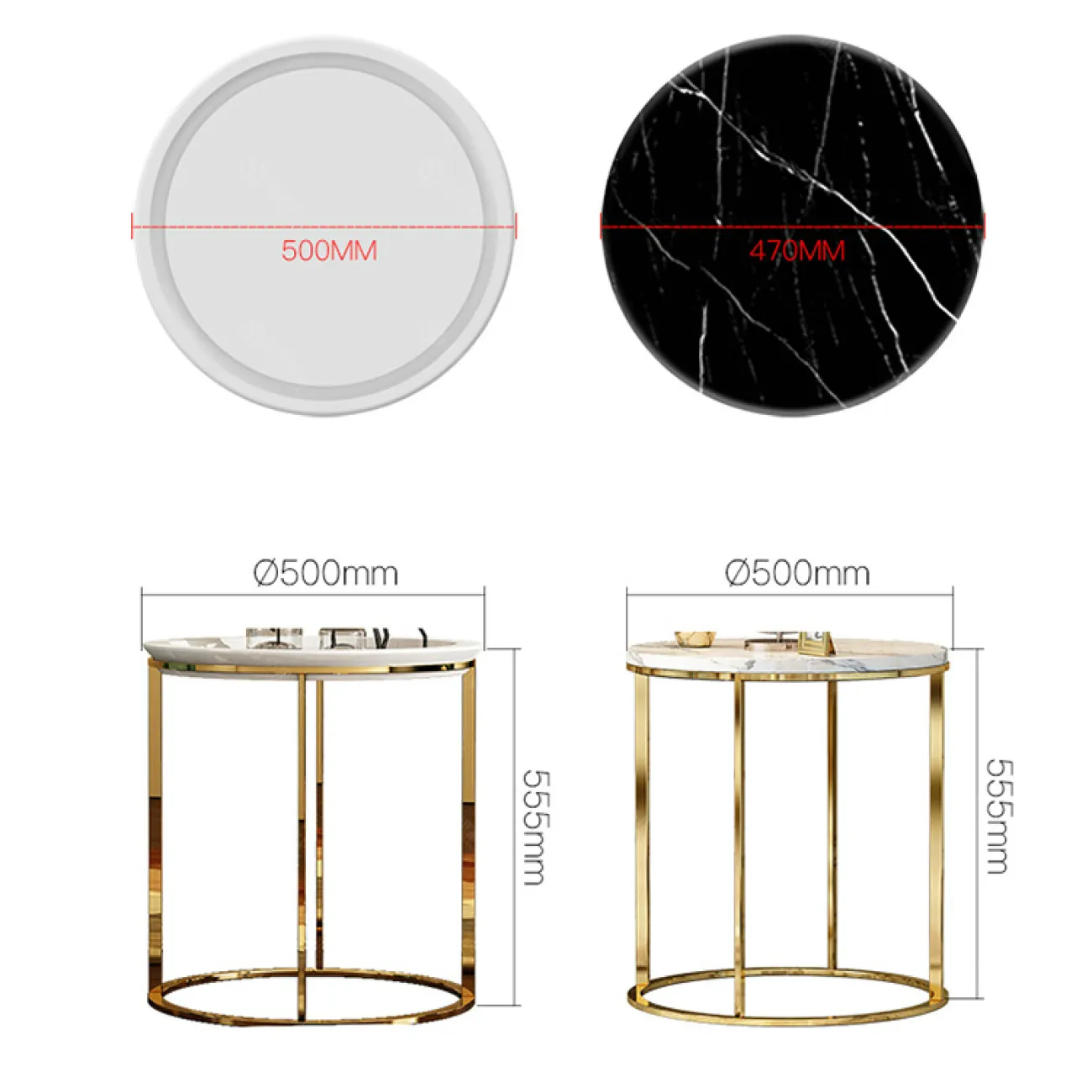 Дизайнерский журнальный столик LaLume-AP00128