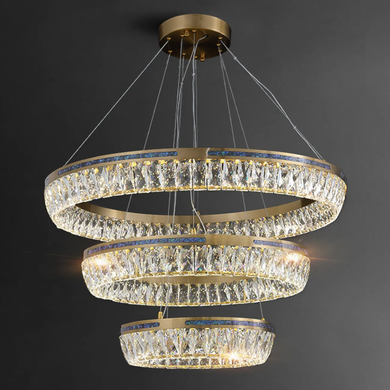 Подвесная люстра GERTRUDA LUX D40+60+80 от ImperiumLoft