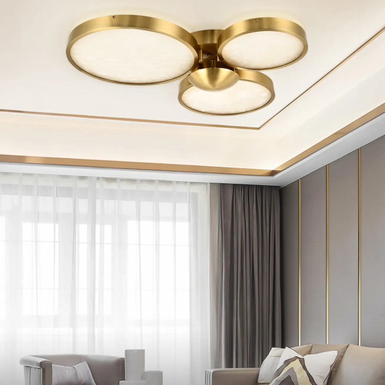 Потолочный светильник UTICA L3 от ImperiumLoft