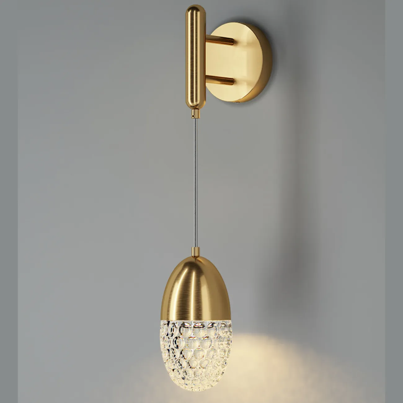 Настенный светильник GRAPE WALL Black от ImperiumLoft