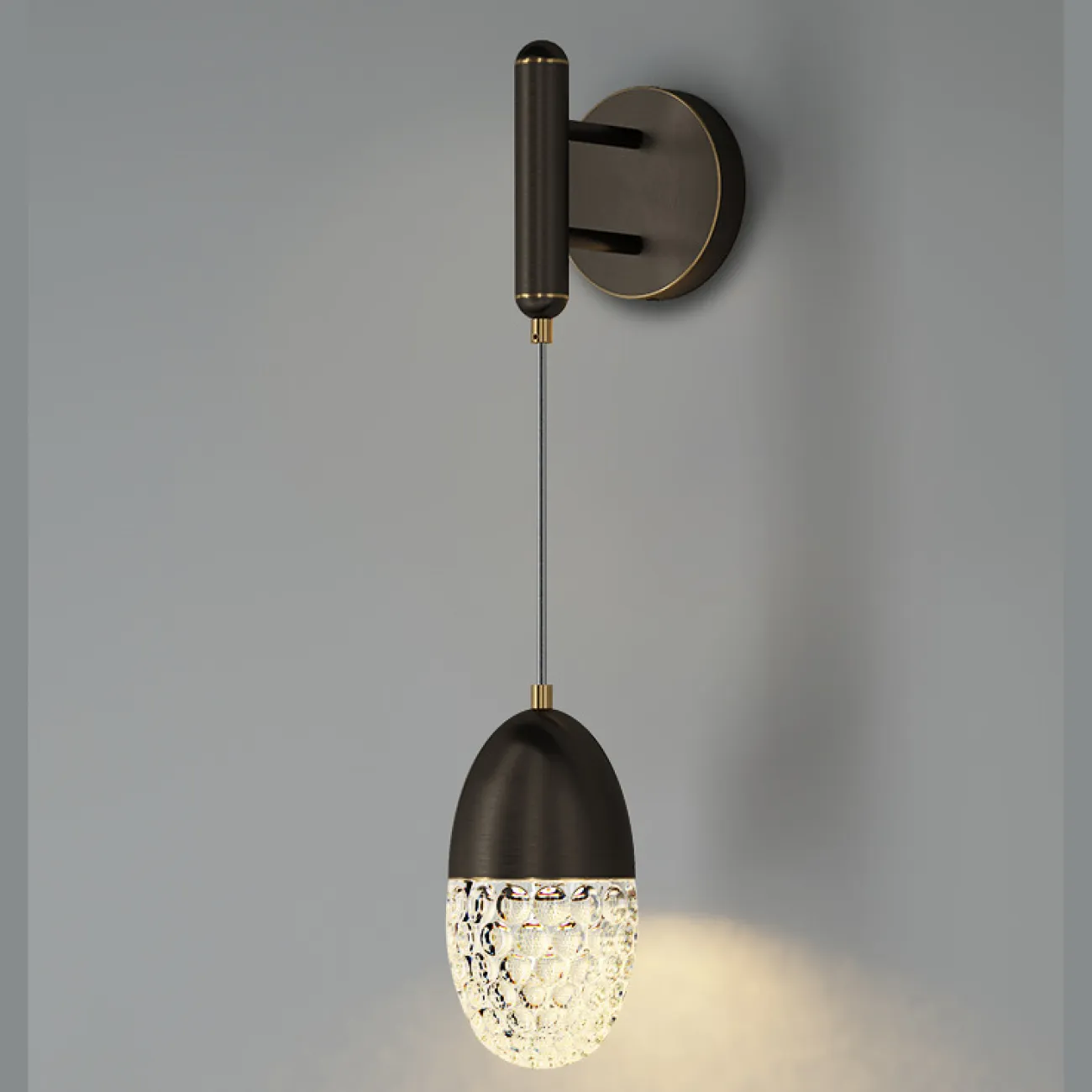 Настенный светильник GRAPE WALL Black от ImperiumLoft