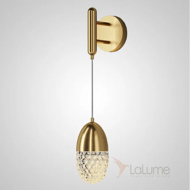 Настенный светильник GRAPE WALL Brass от ImperiumLoft