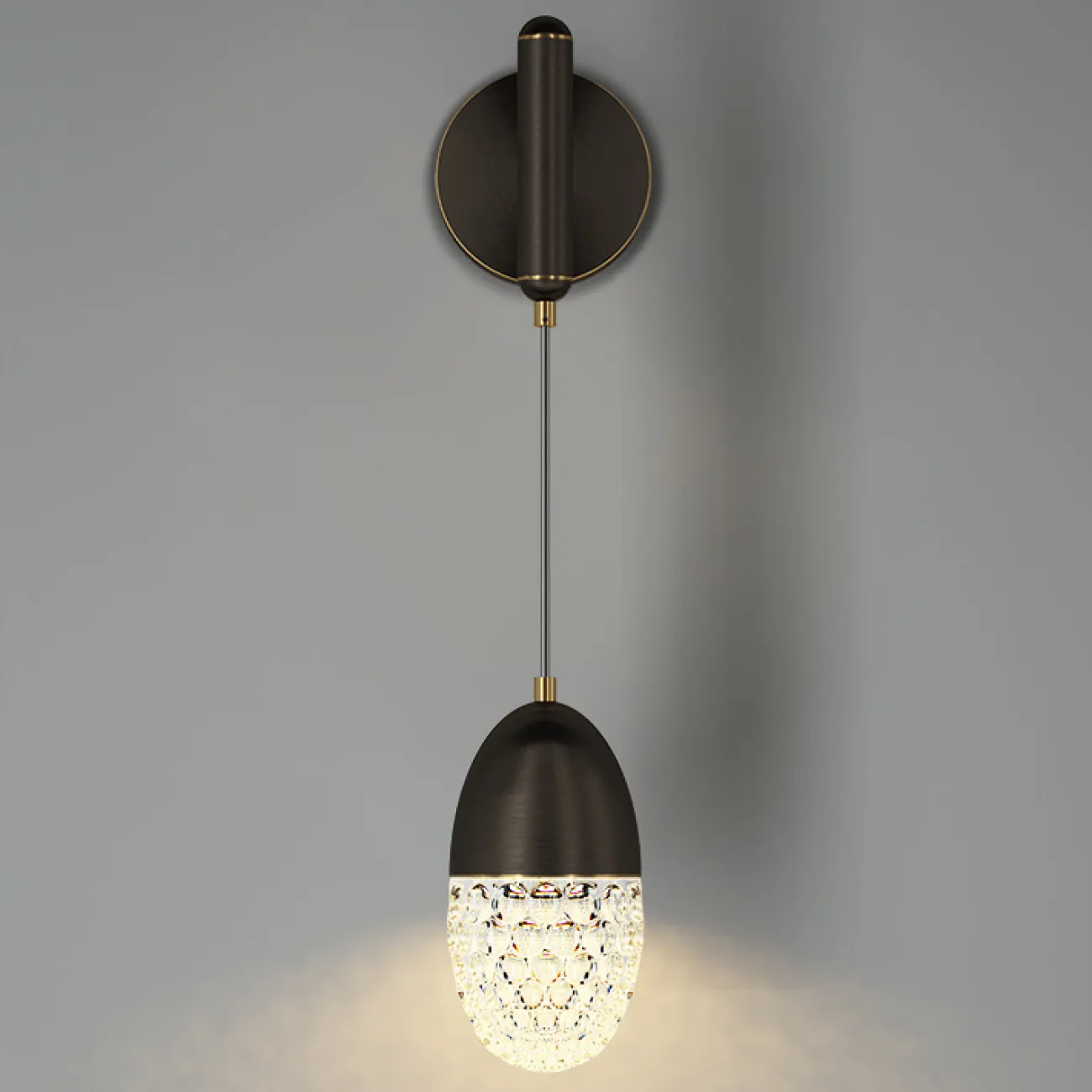 Настенный светильник GRAPE WALL Black от ImperiumLoft