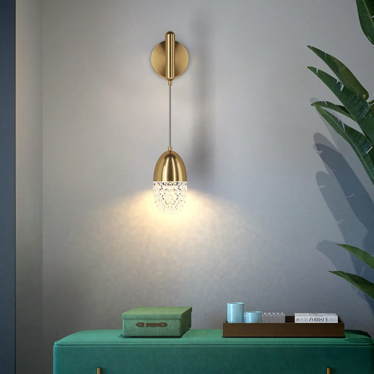 Настенный светильник GRAPE WALL Black от ImperiumLoft