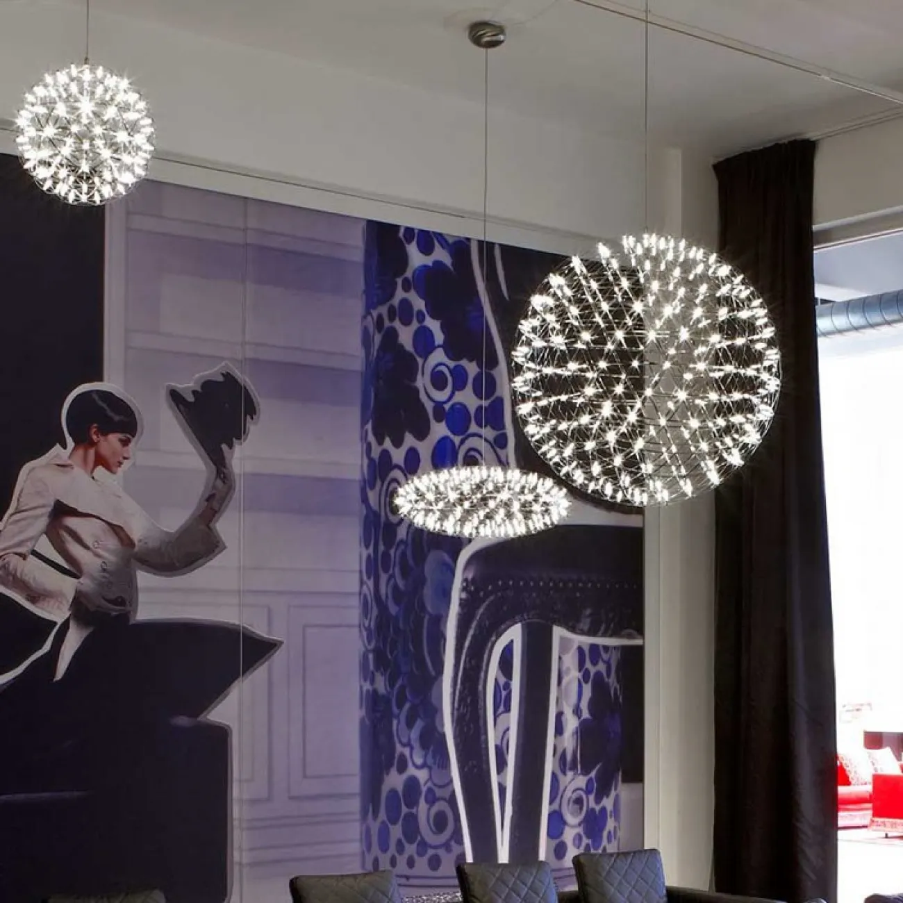 Подвесная люстра FIREWORK от ImperiumLoft