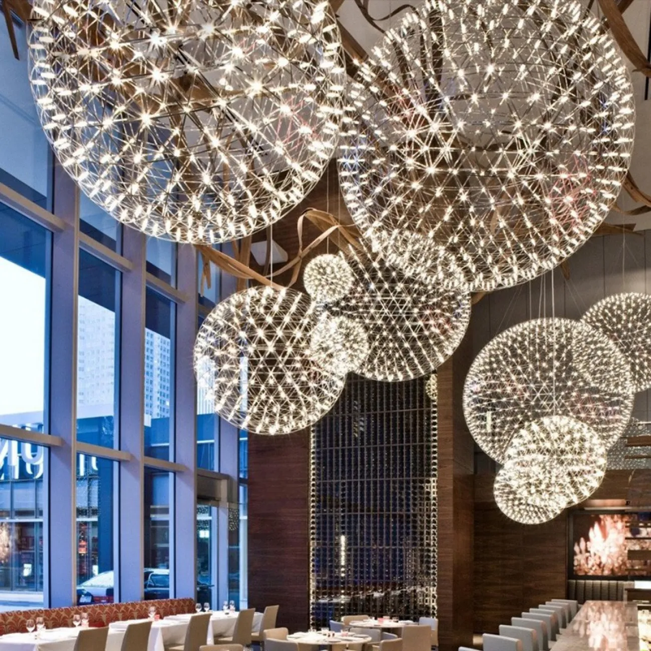 Подвесная люстра FIREWORK от ImperiumLoft