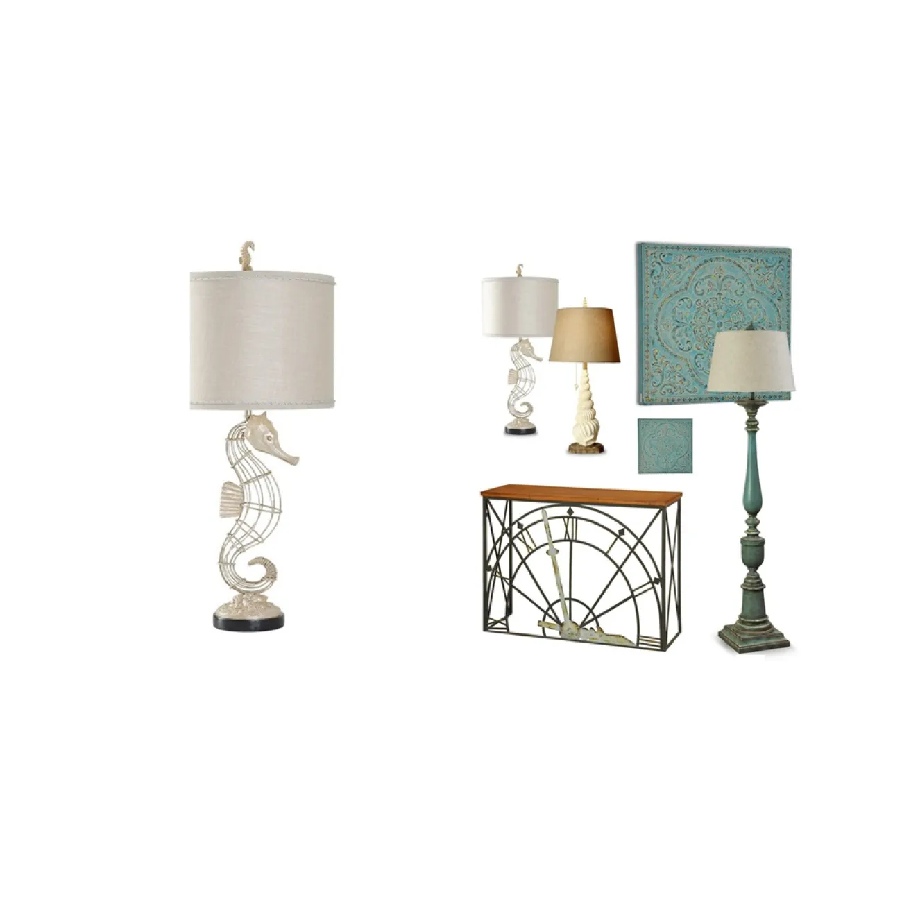 Настольная лампа Sea ​​Horse от LaLume