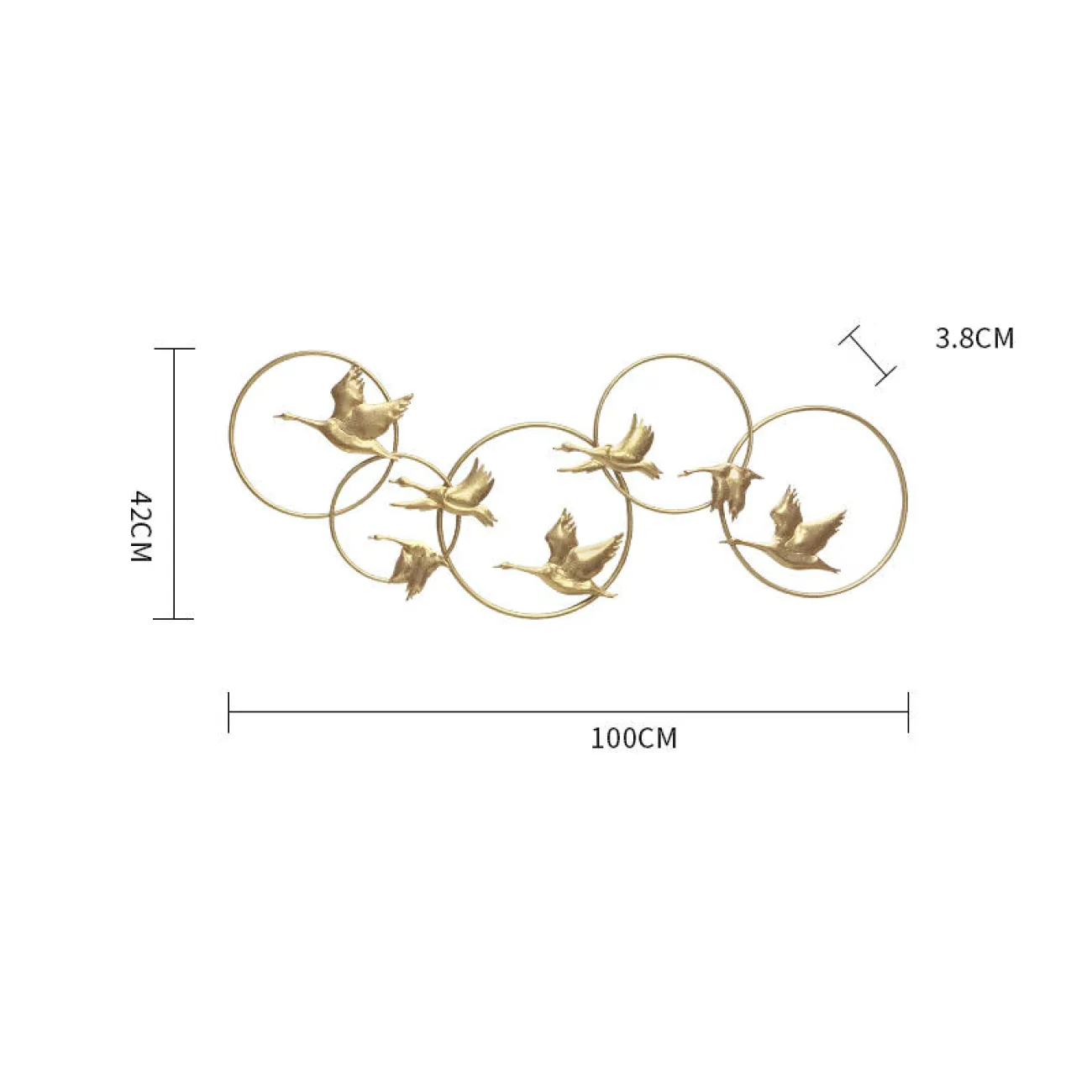 Дизайнерский настенный декор LaLume-KKK00323
