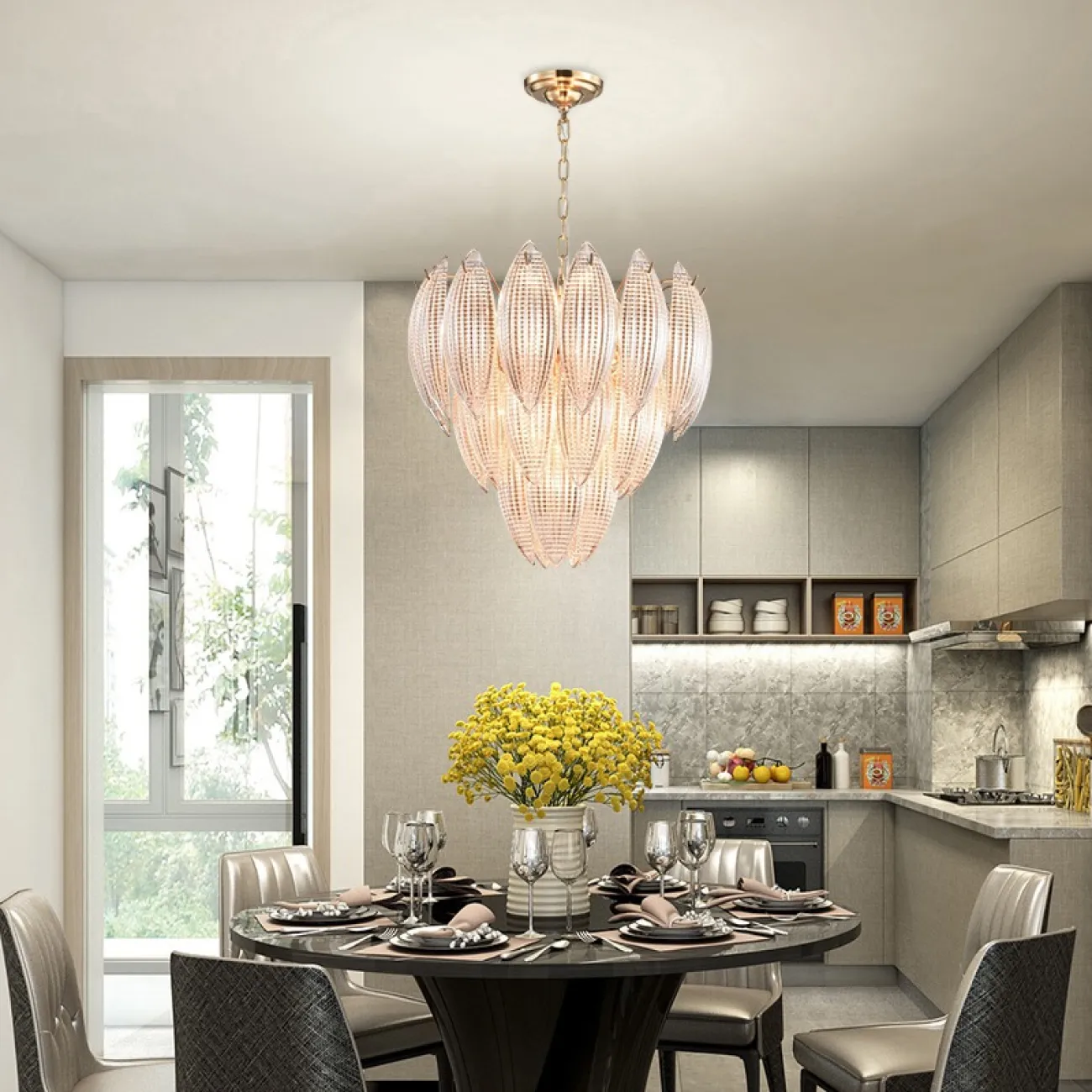 Подвесная люстра TIVOLI 9 D60 от ImperiumLoft