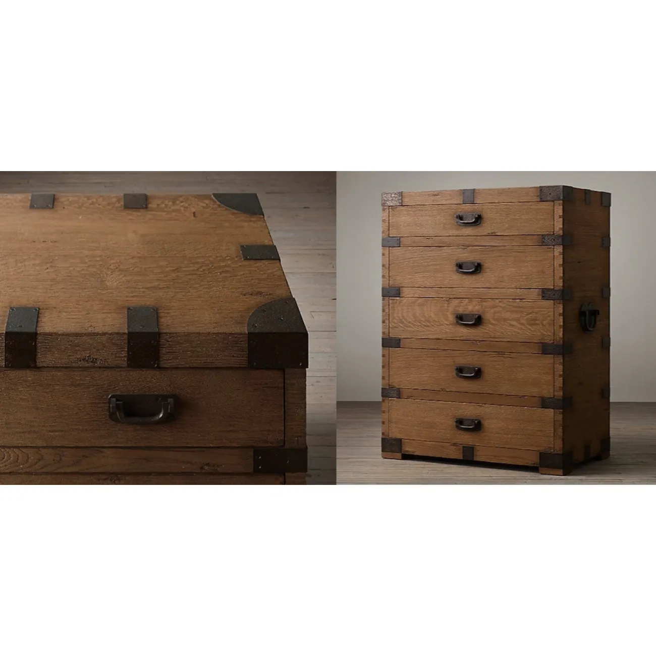 Комод Vintage Antique Oak Tall от LaLume