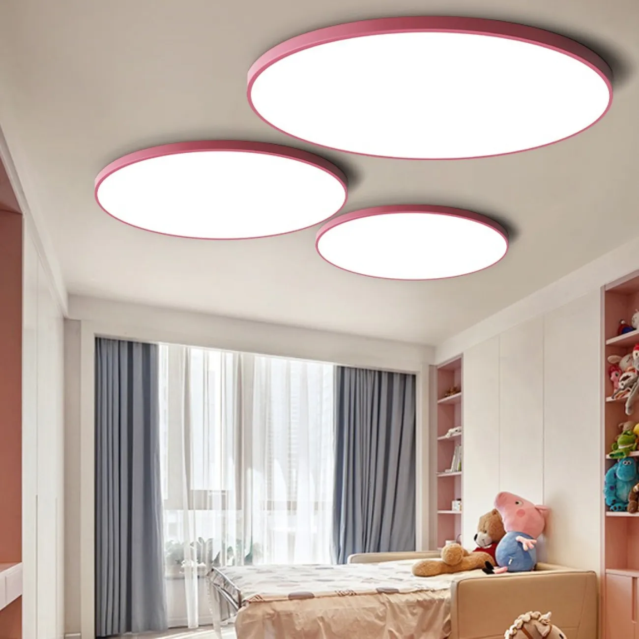 Потолочный светильник SLIM D30 Желтый от ImperiumLoft
