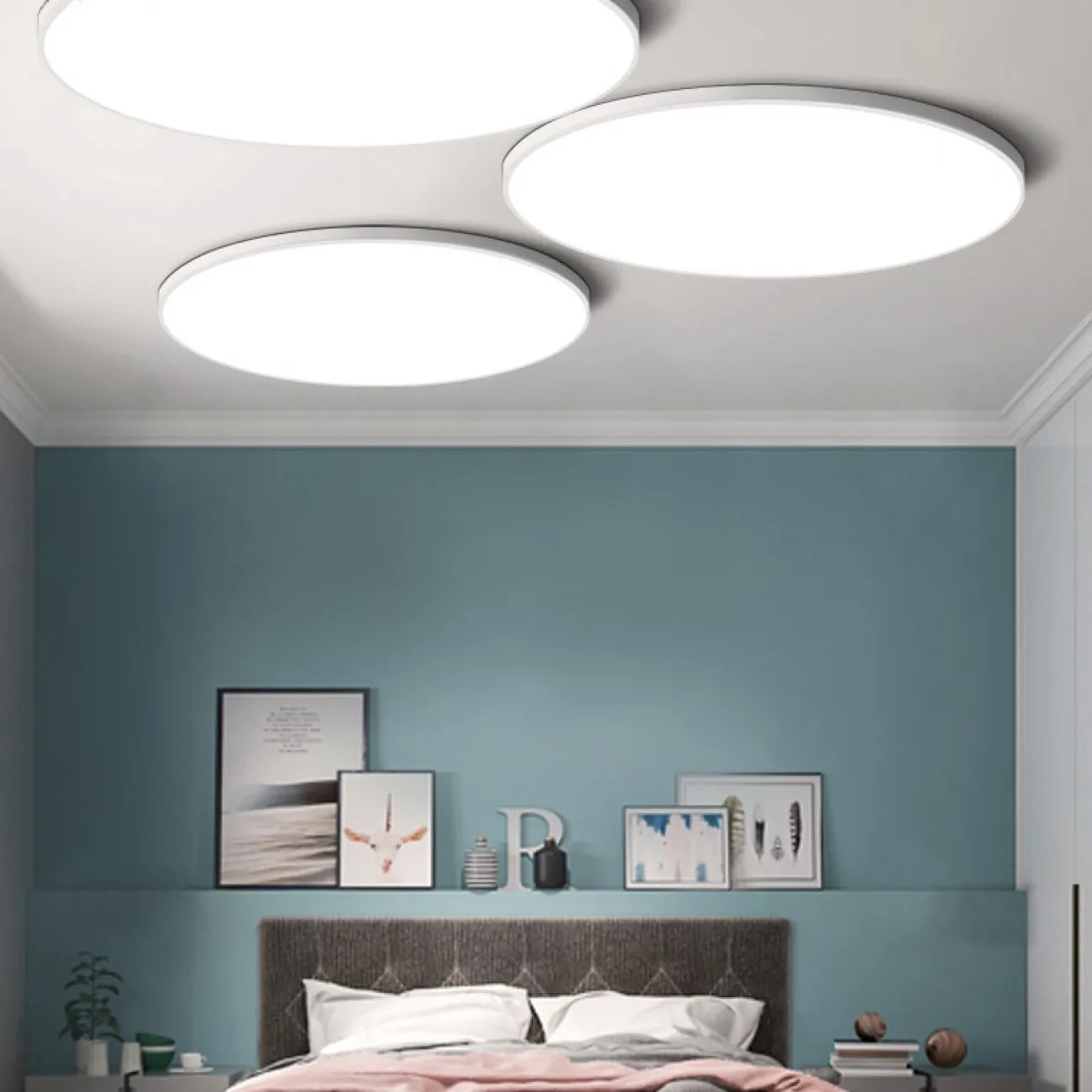Потолочный светильник SLIM D30 Желтый от ImperiumLoft