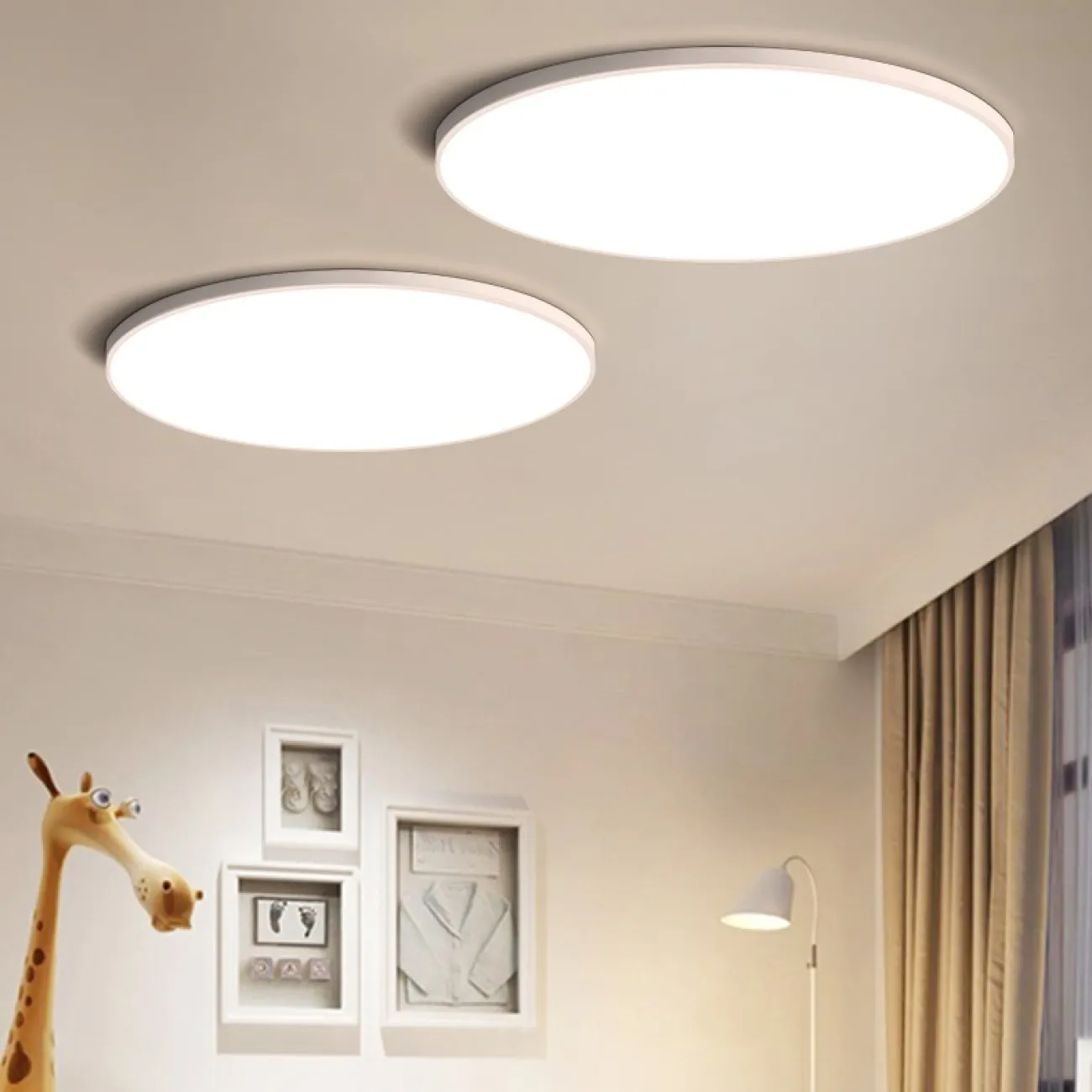 Потолочный светильник SLIM D30 Черный от ImperiumLoft Потолочный светильник SLIM D30 Черный от ImperiumLoft