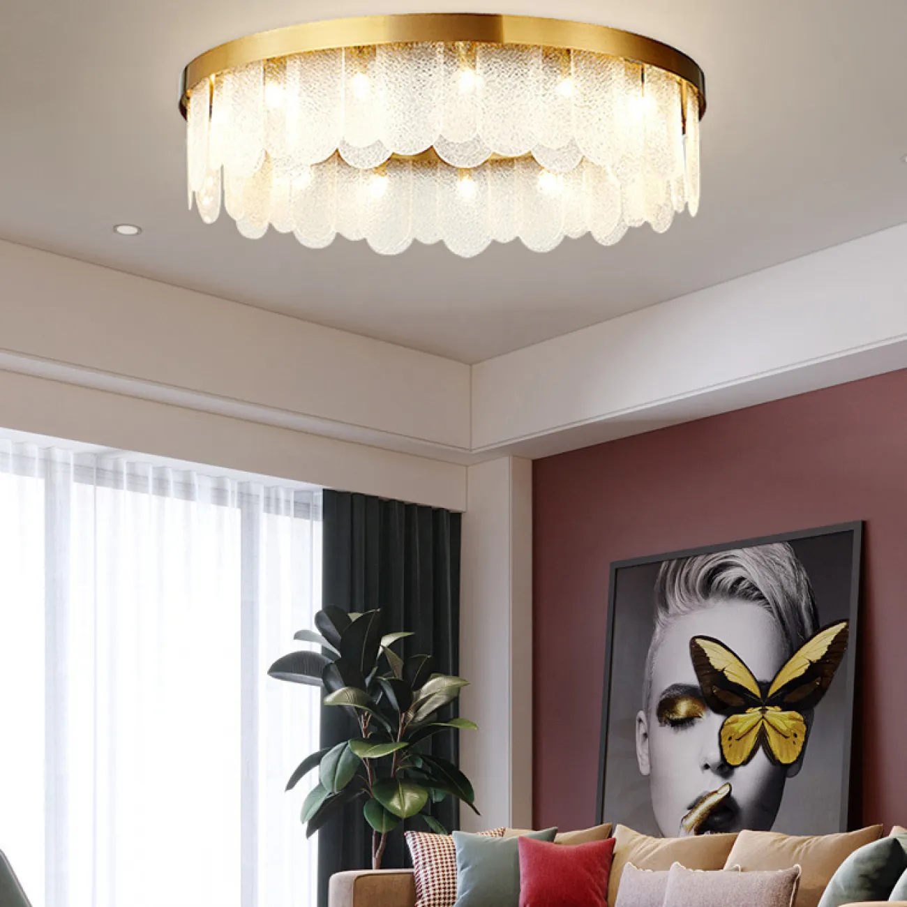 Потолочная люстра AINA D80 от ImperiumLoft