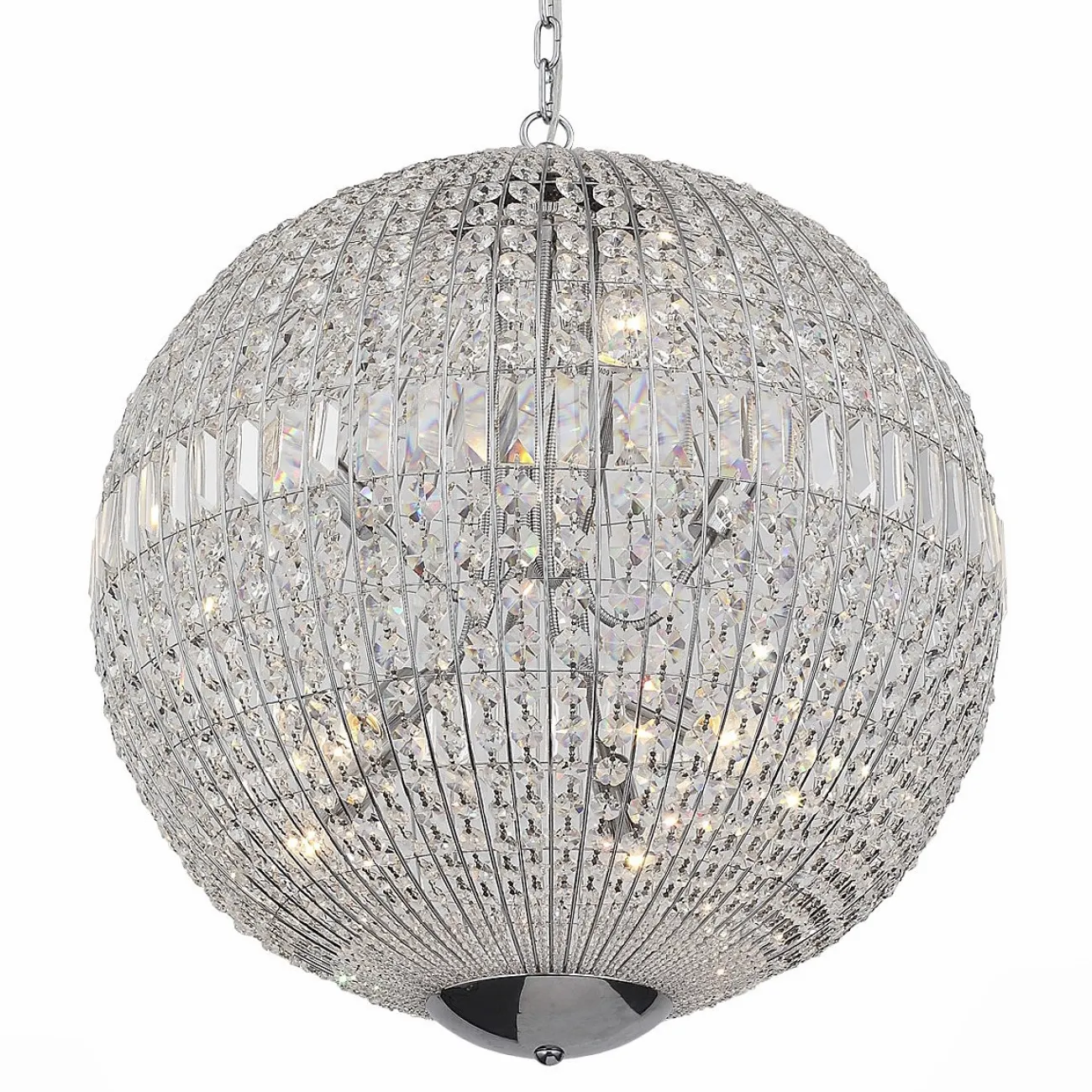 Люстра RH 19th c. Casbah Crystal Chrome от LaLume