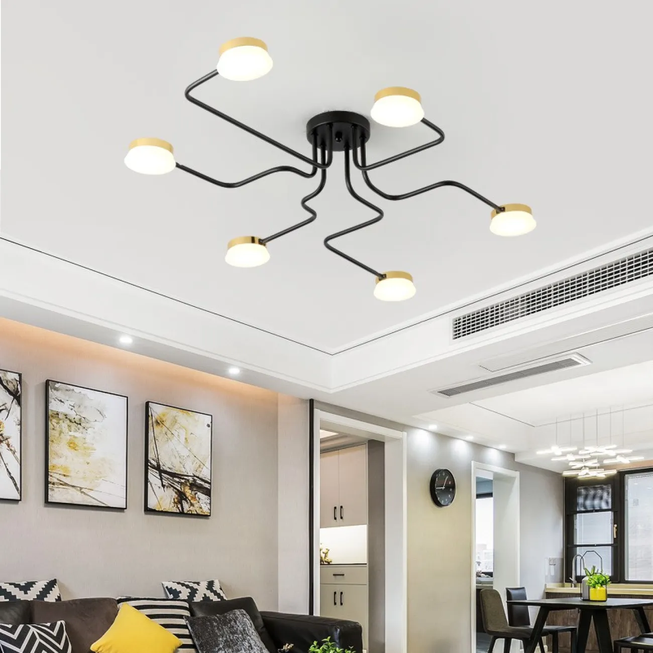 Подвесная люстра SCHEME LED от ImperiumLoft