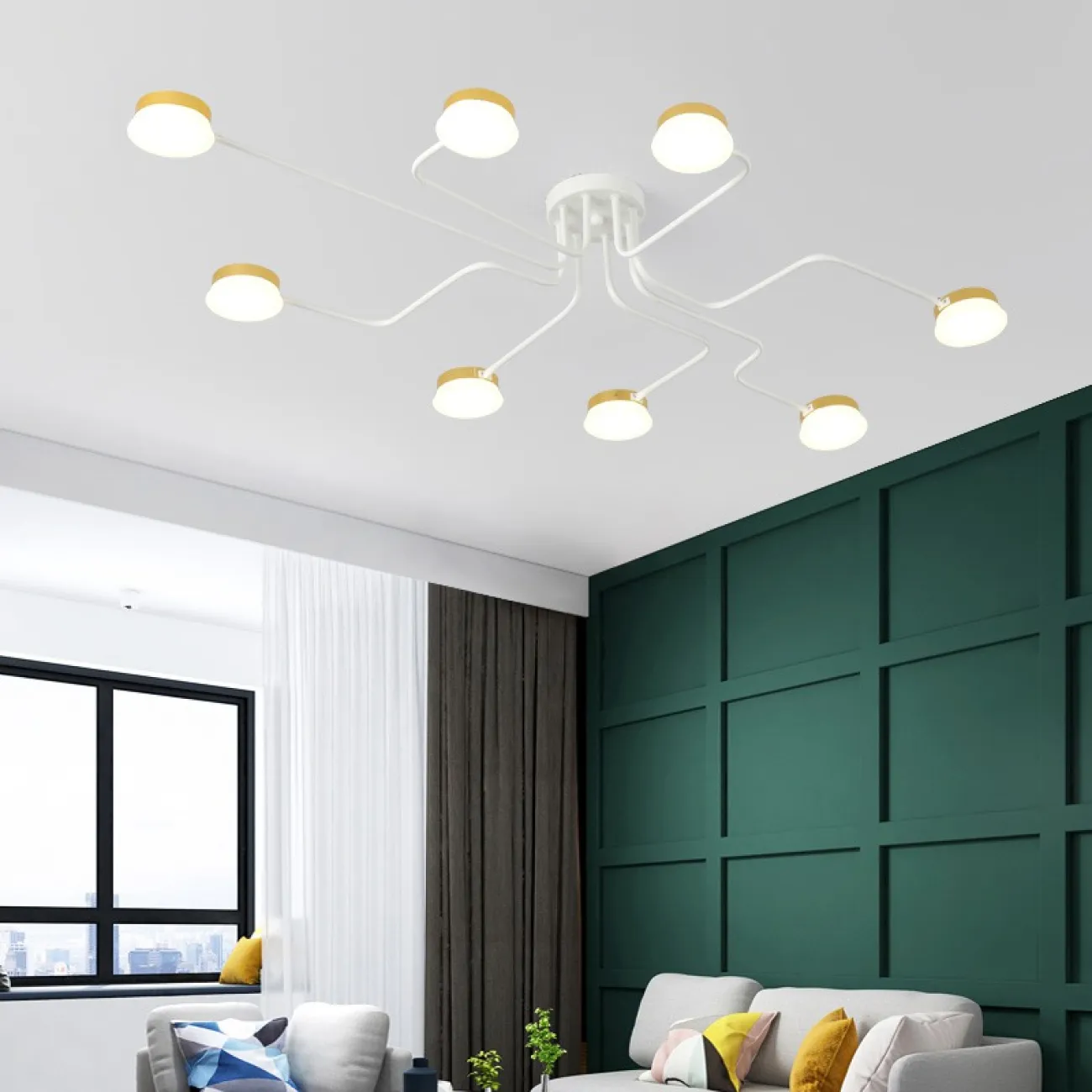 Подвесная люстра SCHEME LED от ImperiumLoft