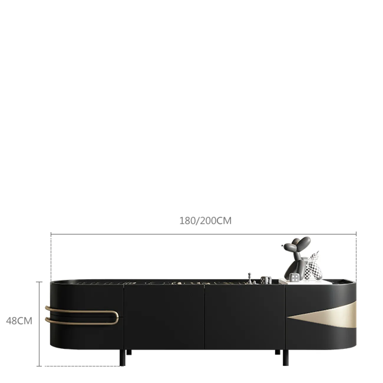 Дизайнерская тумба под TV - LaLume-TV00168