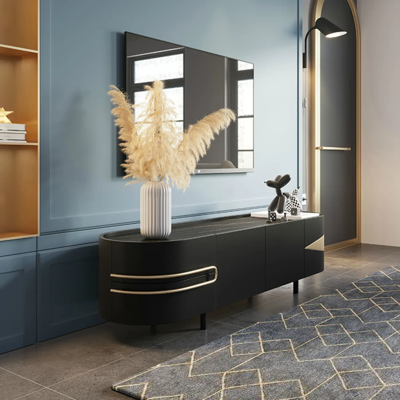 Дизайнерская тумба под TV - LaLume-TV00168