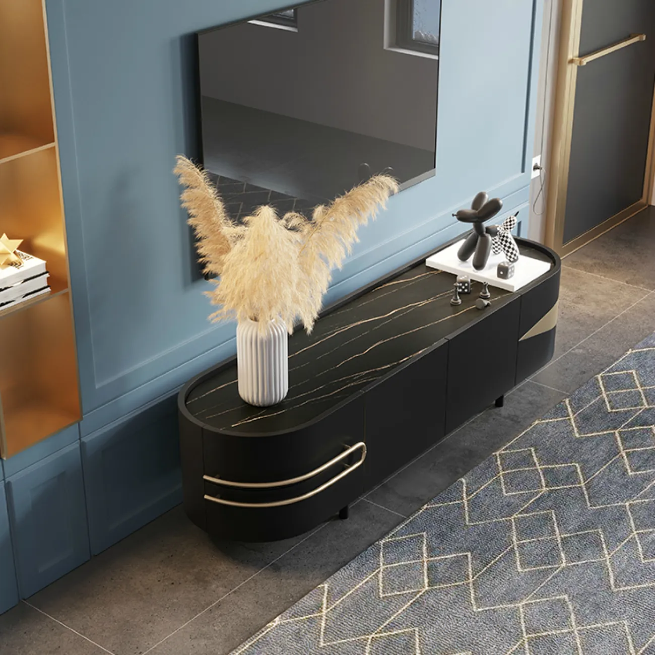 Дизайнерская тумба под TV - LaLume-TV00168