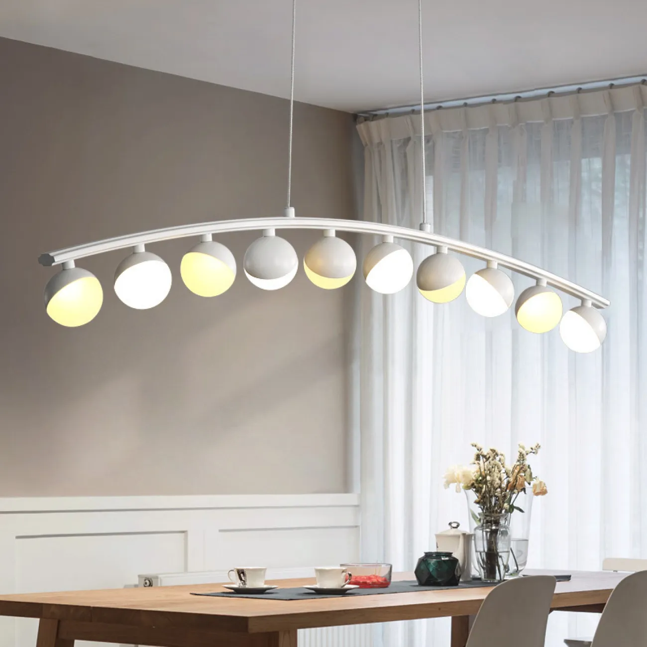 Подвесной реечный светильник CHOIR от ImperiumLoft