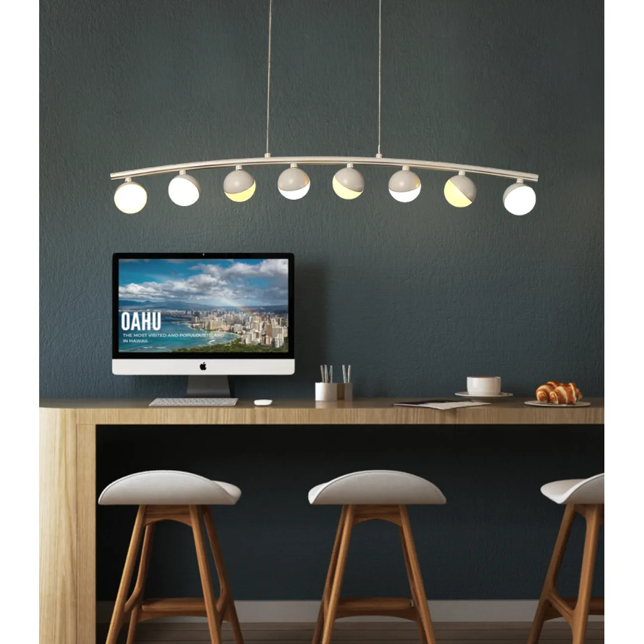 Подвесной реечный светильник CHOIR от ImperiumLoft