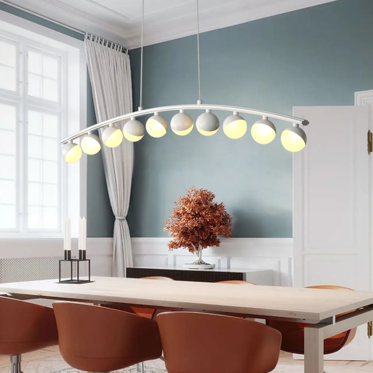 Подвесной реечный светильник CHOIR от ImperiumLoft