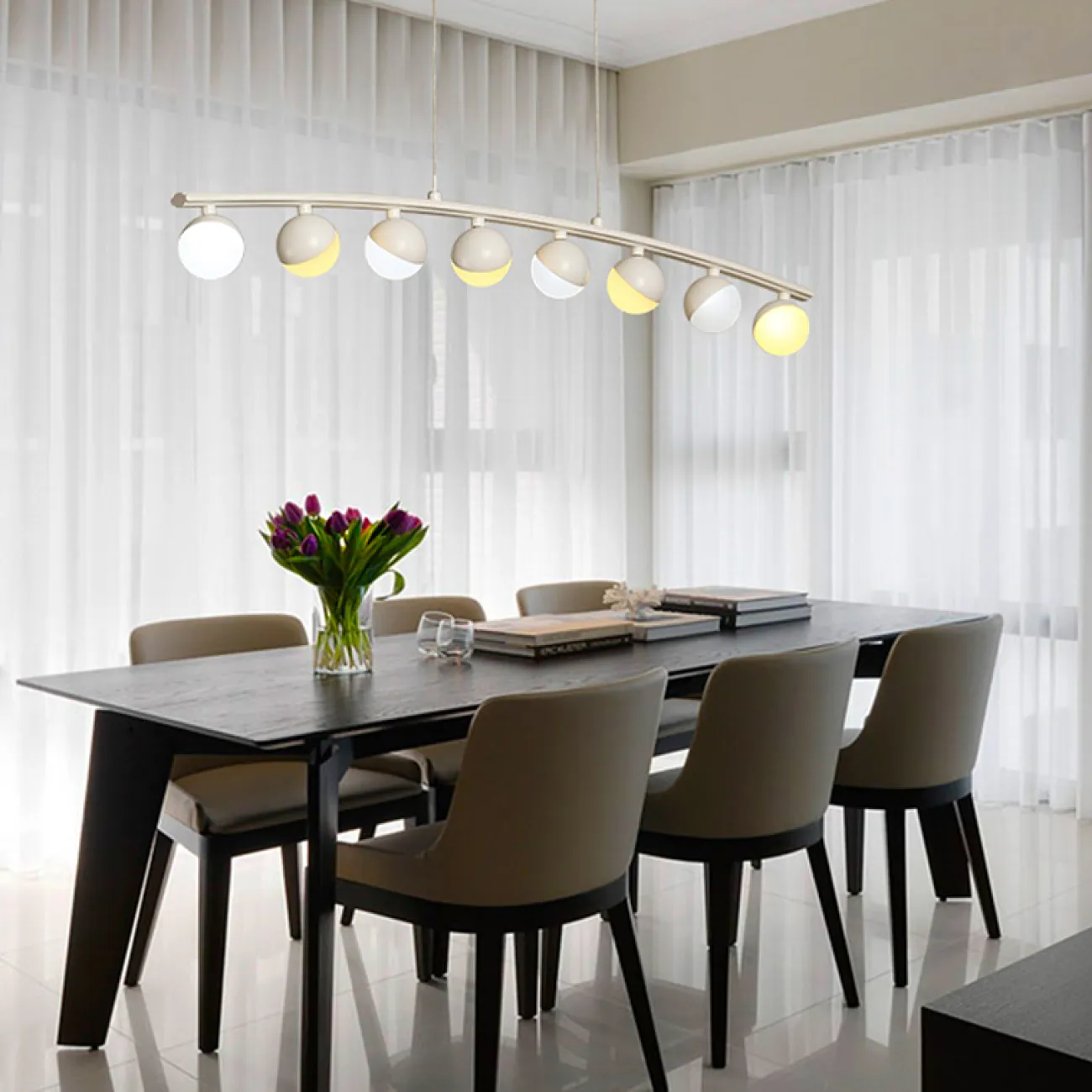 Подвесной реечный светильник CHOIR от ImperiumLoft