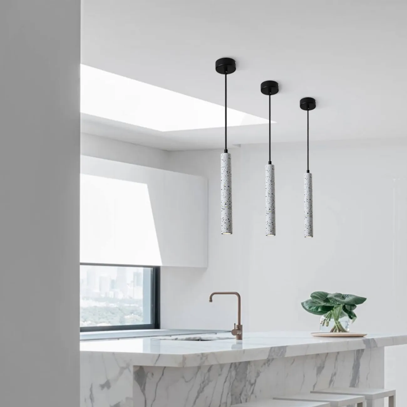 Подвесной светильник KELLAUG Grey от ImperiumLoft