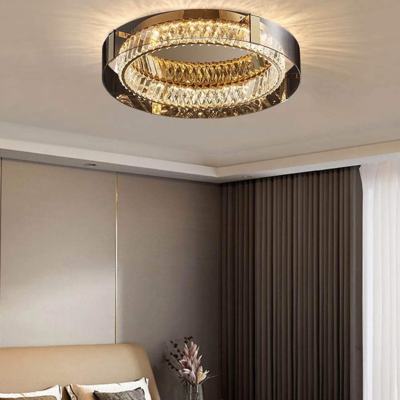 Потолочная люстра PERSEY D60 Amber 3000К от ImperiumLoft