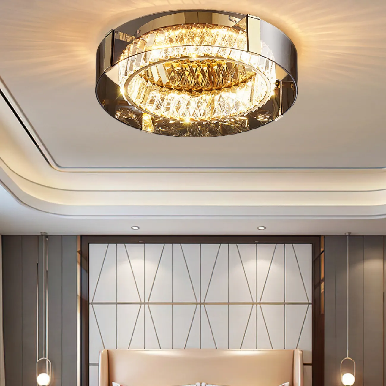 Потолочная люстра PERSEY D60 Amber 3000К от ImperiumLoft