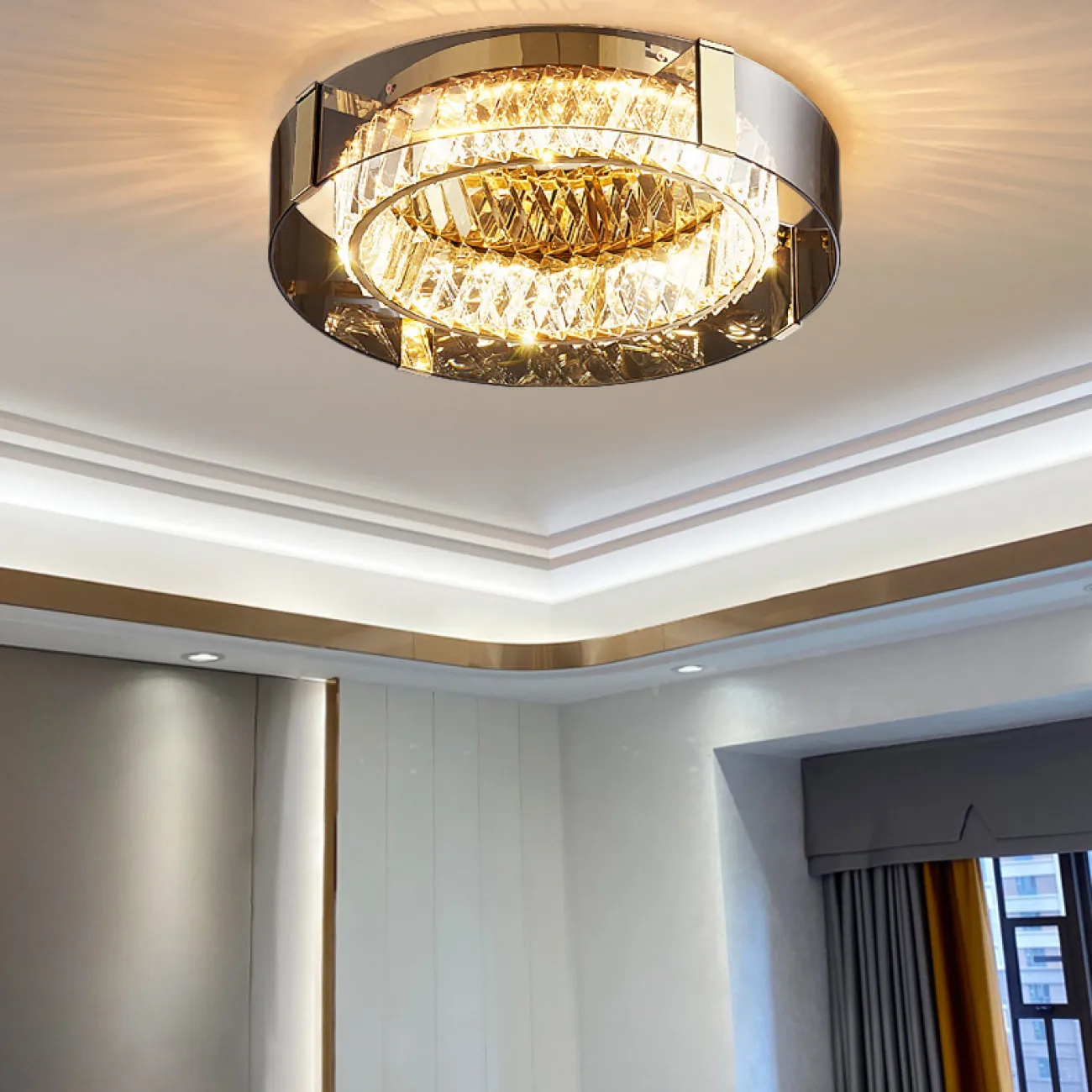 Потолочная люстра PERSEY D60 Amber 3000К от ImperiumLoft