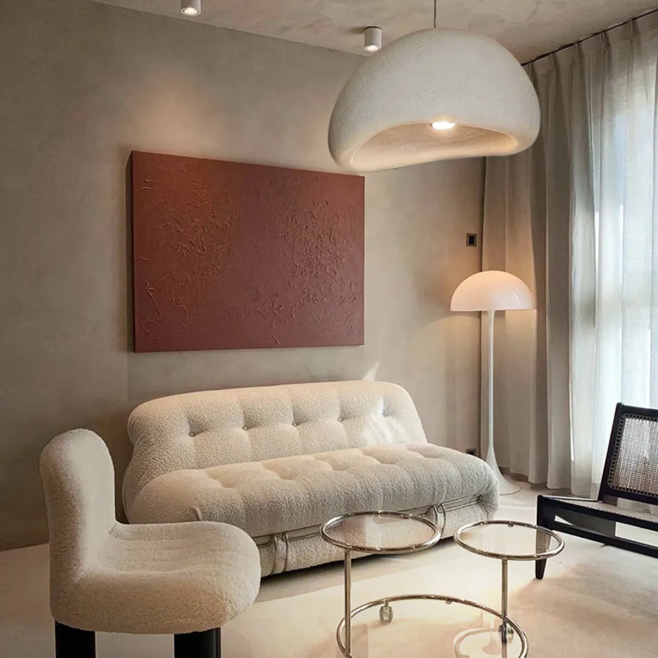 Подвесная люстра CEMENCLOUD A D50 White от ImperiumLoft Подвесная люстра CEMENCLOUD A D50 White от ImperiumLoft