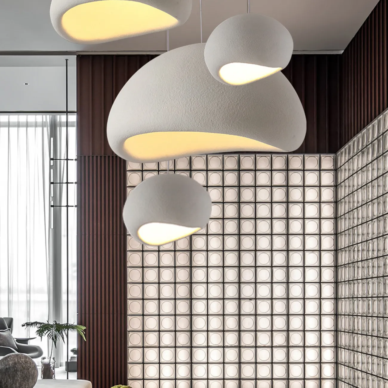 Подвесная люстра CEMENCLOUD A D60 Grey от ImperiumLoft