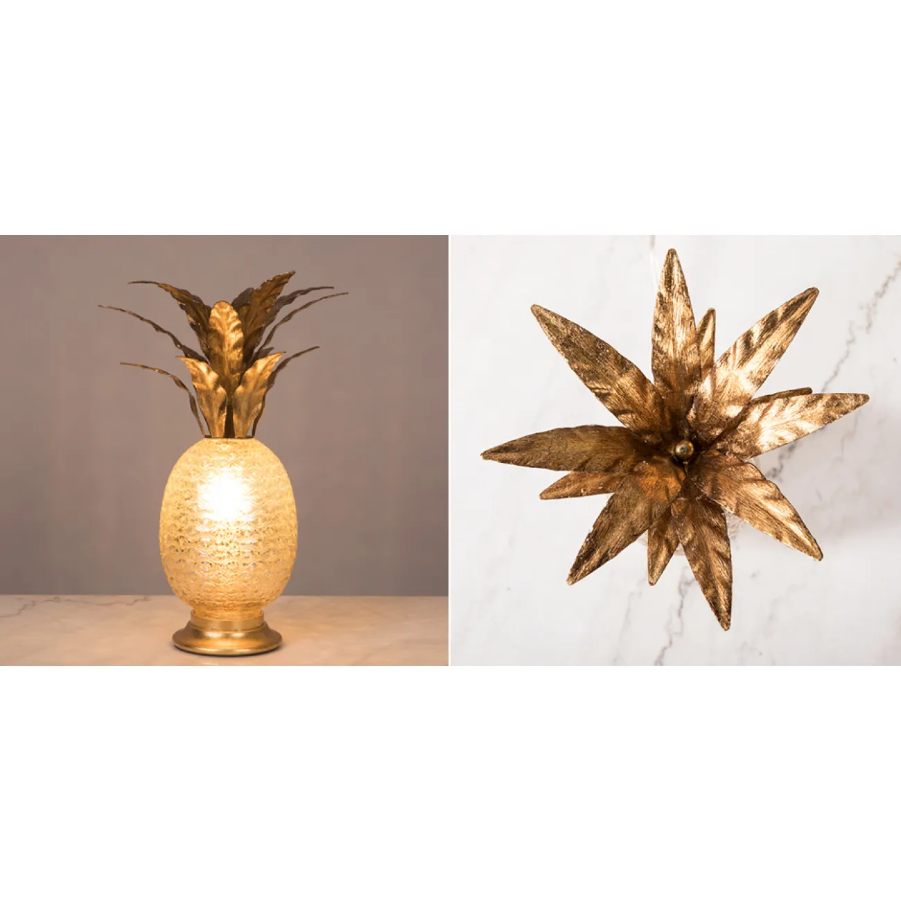 Настольная лампа Pineapple glass Настольная лампа Pineapple glass