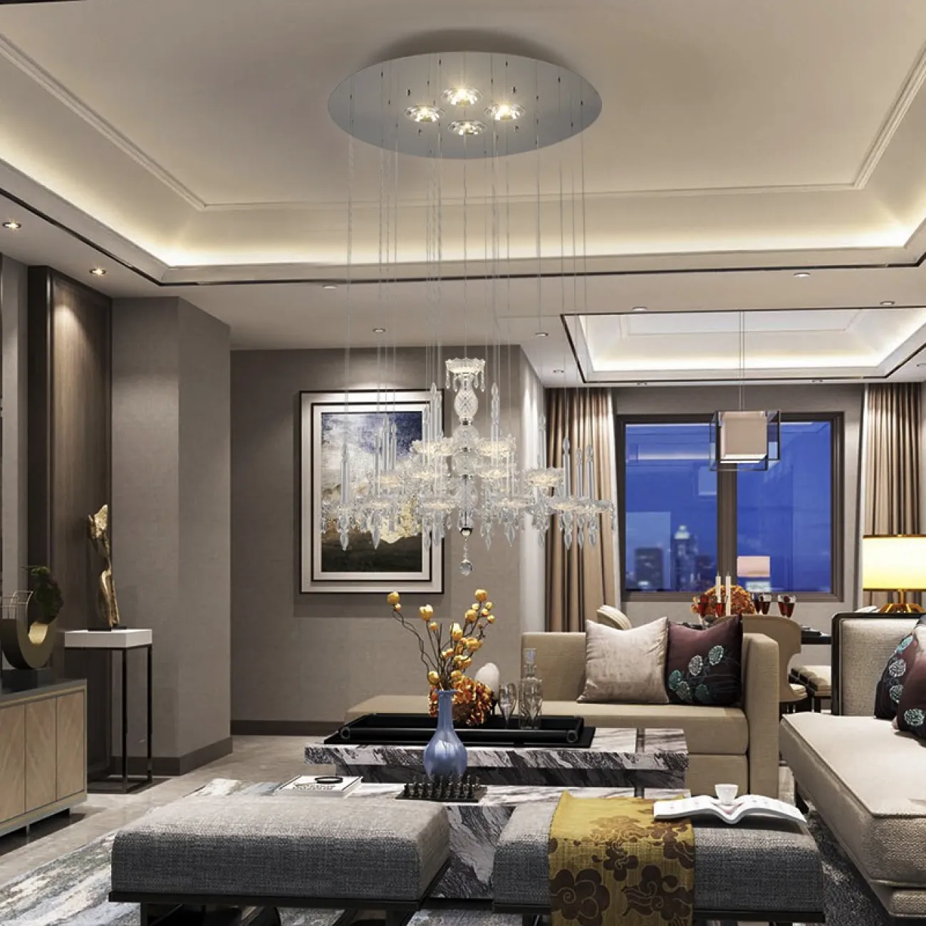 Подвесная люстра CASSINE от ImperiumLoft