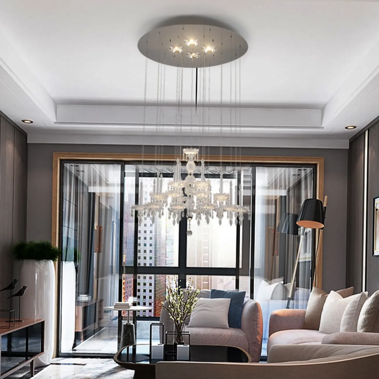 Подвесная люстра CASSINE от ImperiumLoft