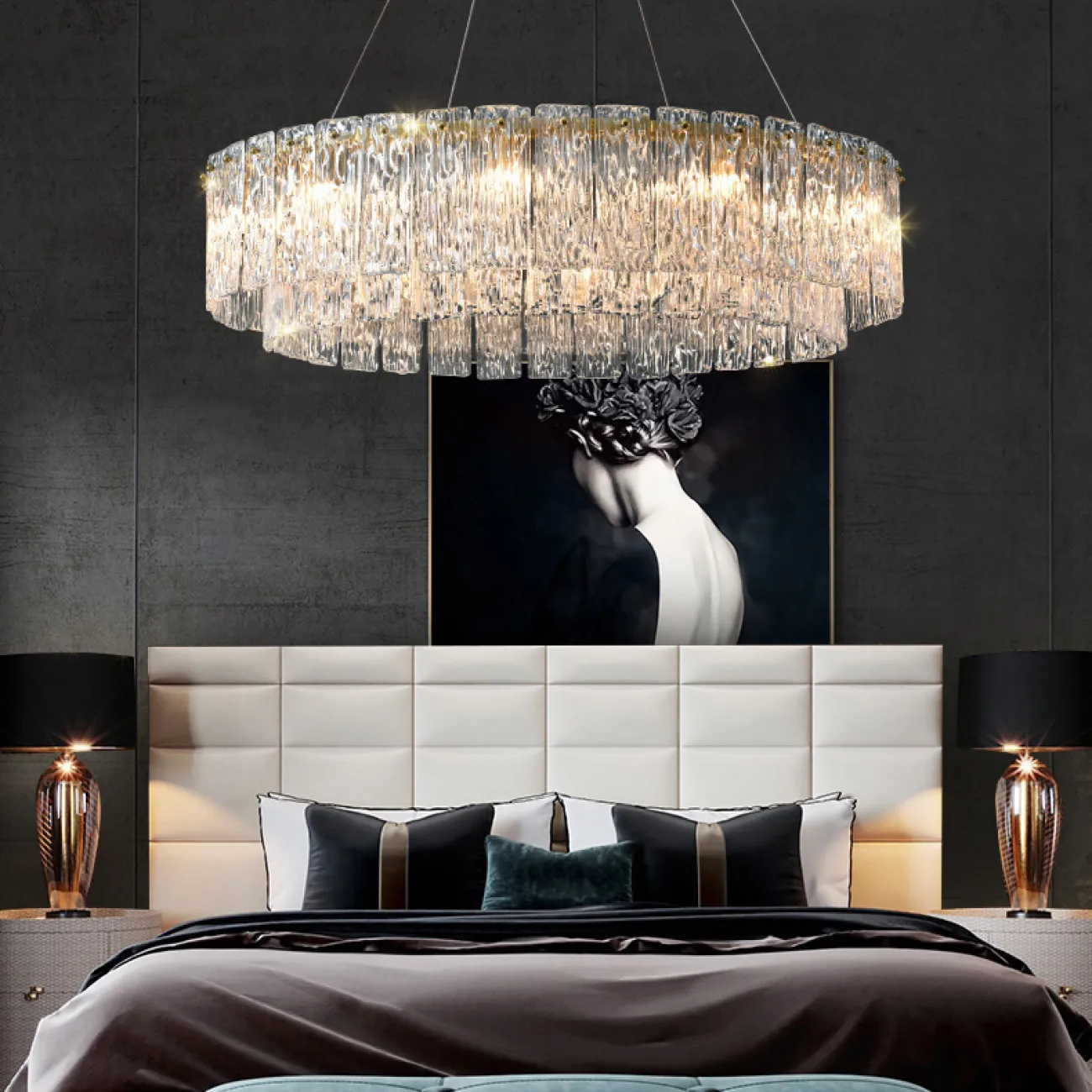 Подвесная люстра FAUSTINA D60 от ImperiumLoft Подвесная люстра FAUSTINA D60 от ImperiumLoft