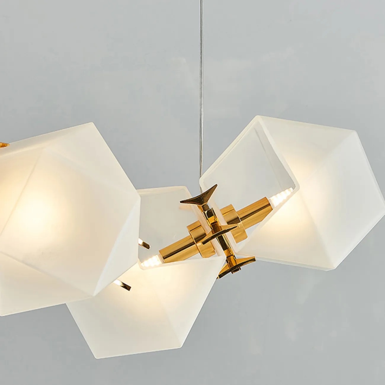 Люстра Gabriel Scott  Welles Glass L8 от ImperiumLoft