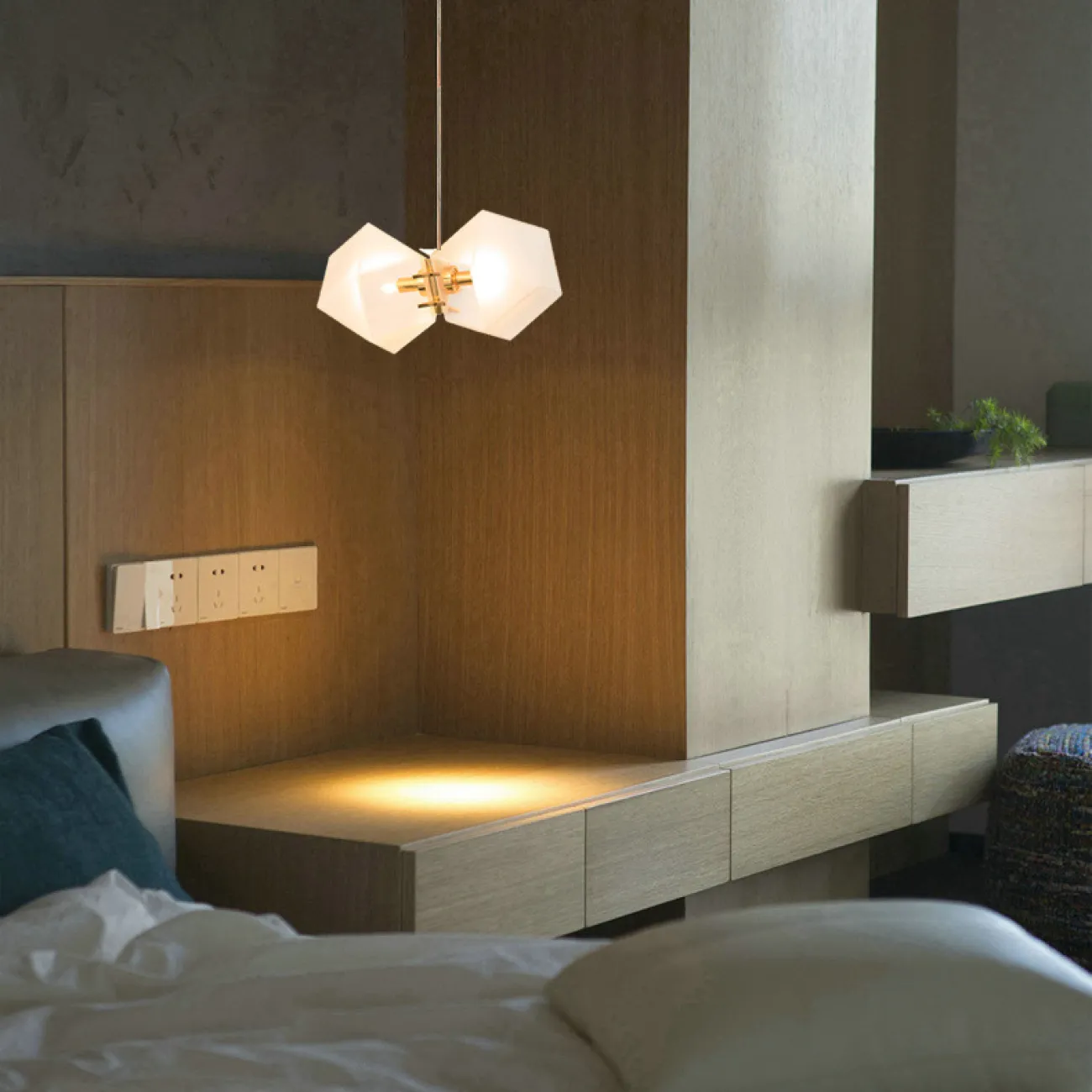 Люстра Gabriel Scott  Welles Glass L8 от ImperiumLoft