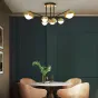 Потолочная люстра FABIANA L6 Brass Black от ImperiumLoft