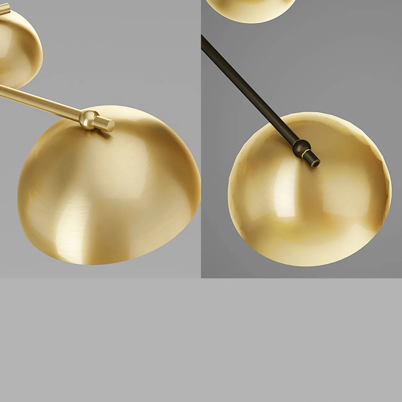 Потолочная люстра FABIANA L6 Brass Black от ImperiumLoft