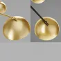 Потолочная люстра FABIANA L6 Brass Black от ImperiumLoft