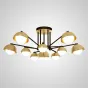 Потолочная люстра FABIANA L6 Brass Black от ImperiumLoft