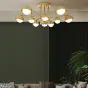 Потолочная люстра FABIANA L6 Brass Black от ImperiumLoft