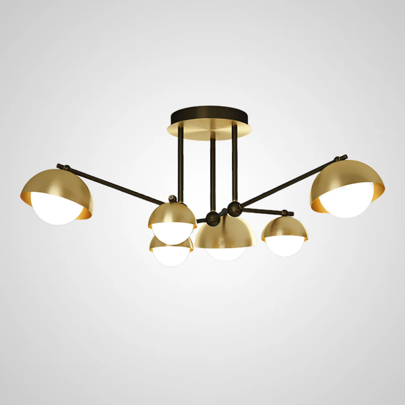 Потолочная люстра FABIANA L10 Brass от ImperiumLoft