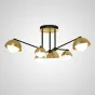 Потолочная люстра FABIANA L6 Brass Black от ImperiumLoft
