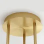 Потолочная люстра FABIANA L6 Brass Black от ImperiumLoft