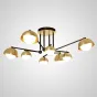 Потолочная люстра FABIANA L6 Brass Black от ImperiumLoft