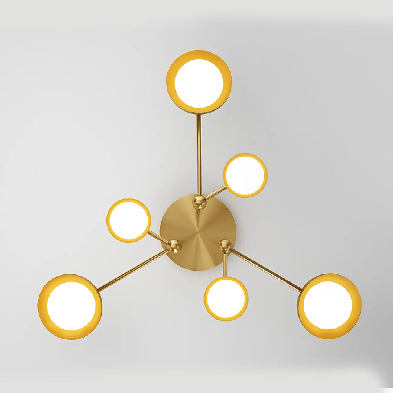 Потолочная люстра FABIANA L10 Brass от ImperiumLoft